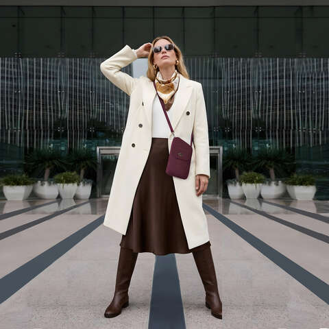 Runways Anti-Theft Slim Asymmetric Crossbody