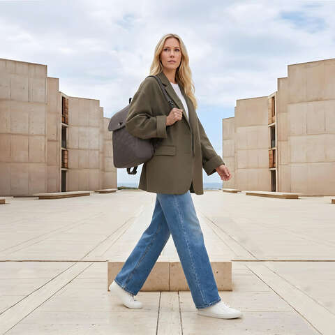 Runways Anti-Theft Compact Backpack