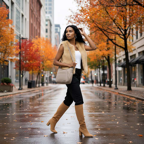 Anti-Theft Classic Crossbody Bucket Bag