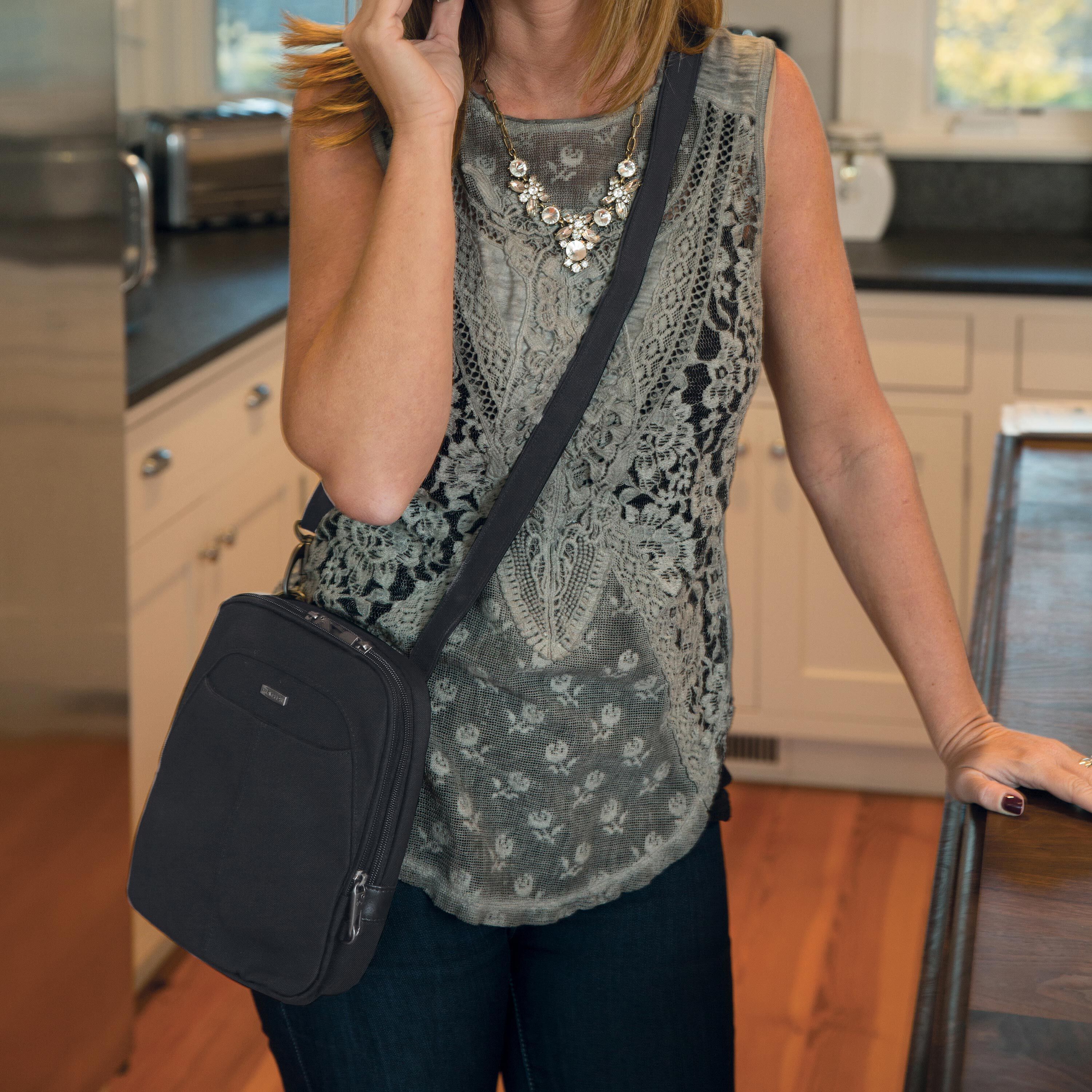 Anti-Theft Concealed Carry Slim Bag
