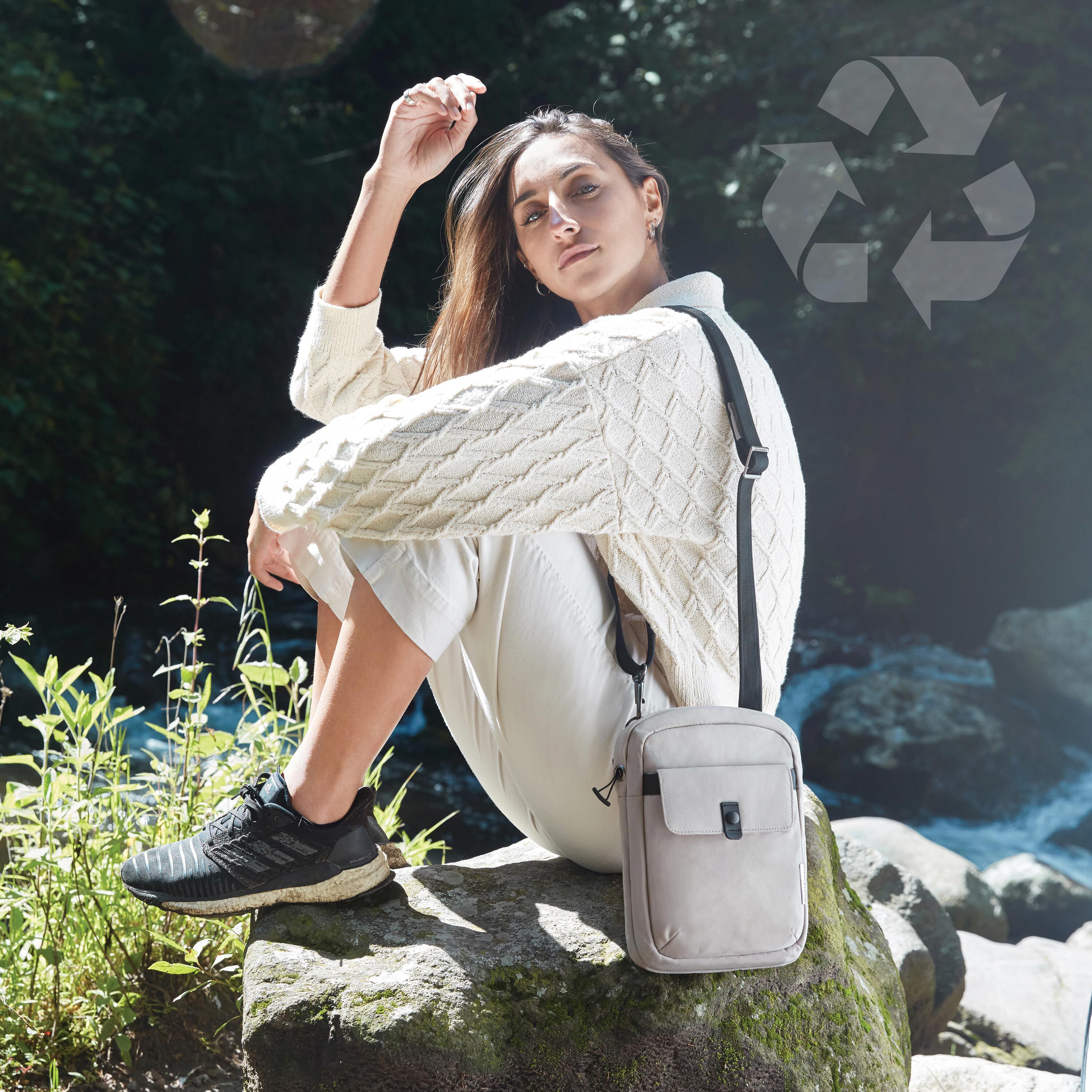 Sustainable Origin Anti-Theft Slim Bag
