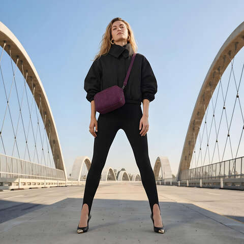 Runways Anti-Theft Double Compartment Crossbody