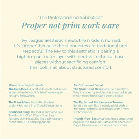 Anti-Theft Classic Tour Bag