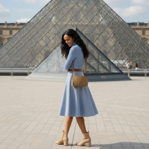 Runways Anti-Theft Double Compartment Crossbody