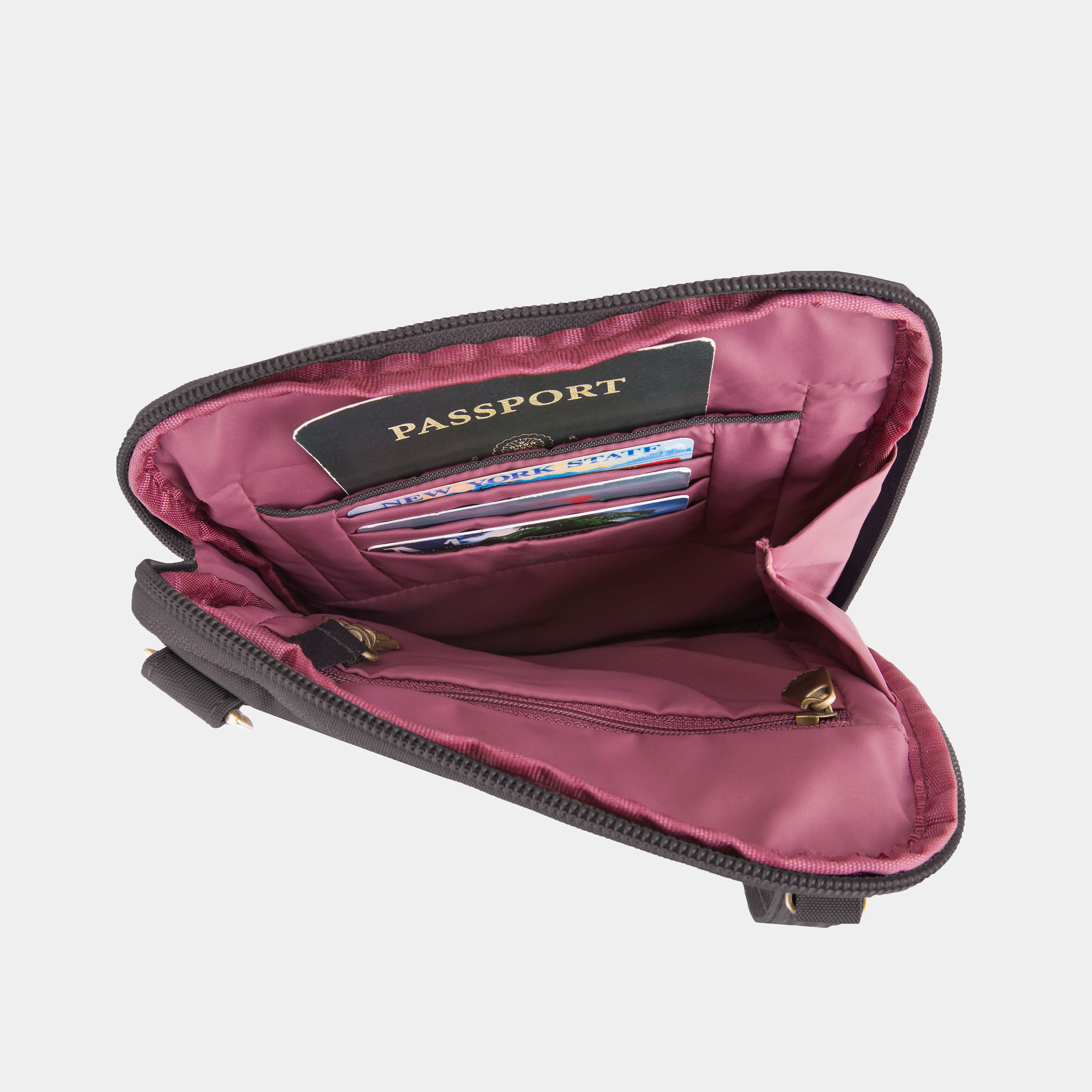 Anti-Theft Signature Quilted Slim Pouch - Thumbnail 3