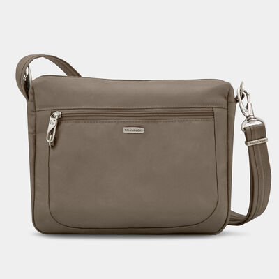 anti-theft classic small e/w crossbody