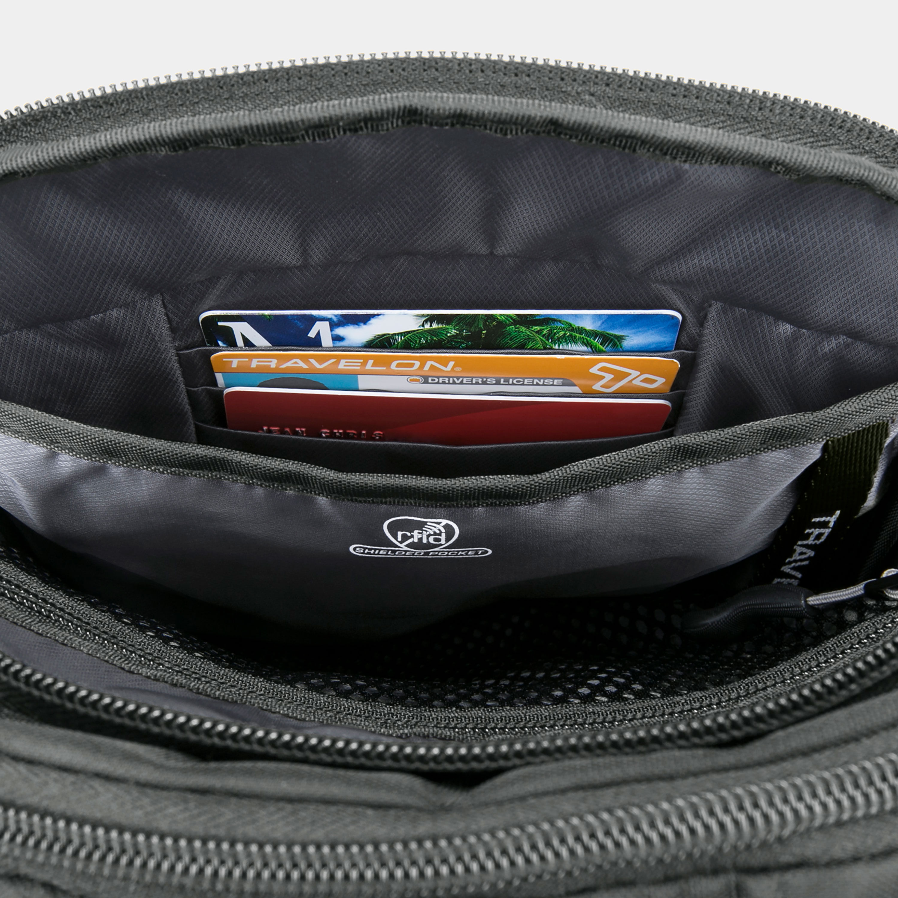 Travelon Anti-Theft Active Tour Bag, Charcoal - Thumbnail 4