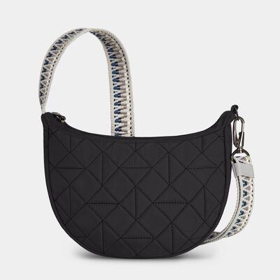 anti-theft boho crescent crossbody