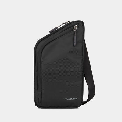 world travel essentials slim crossbody bag
