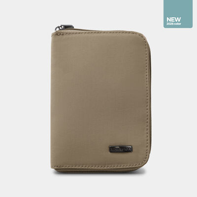 rfid blocking passport zip wallet