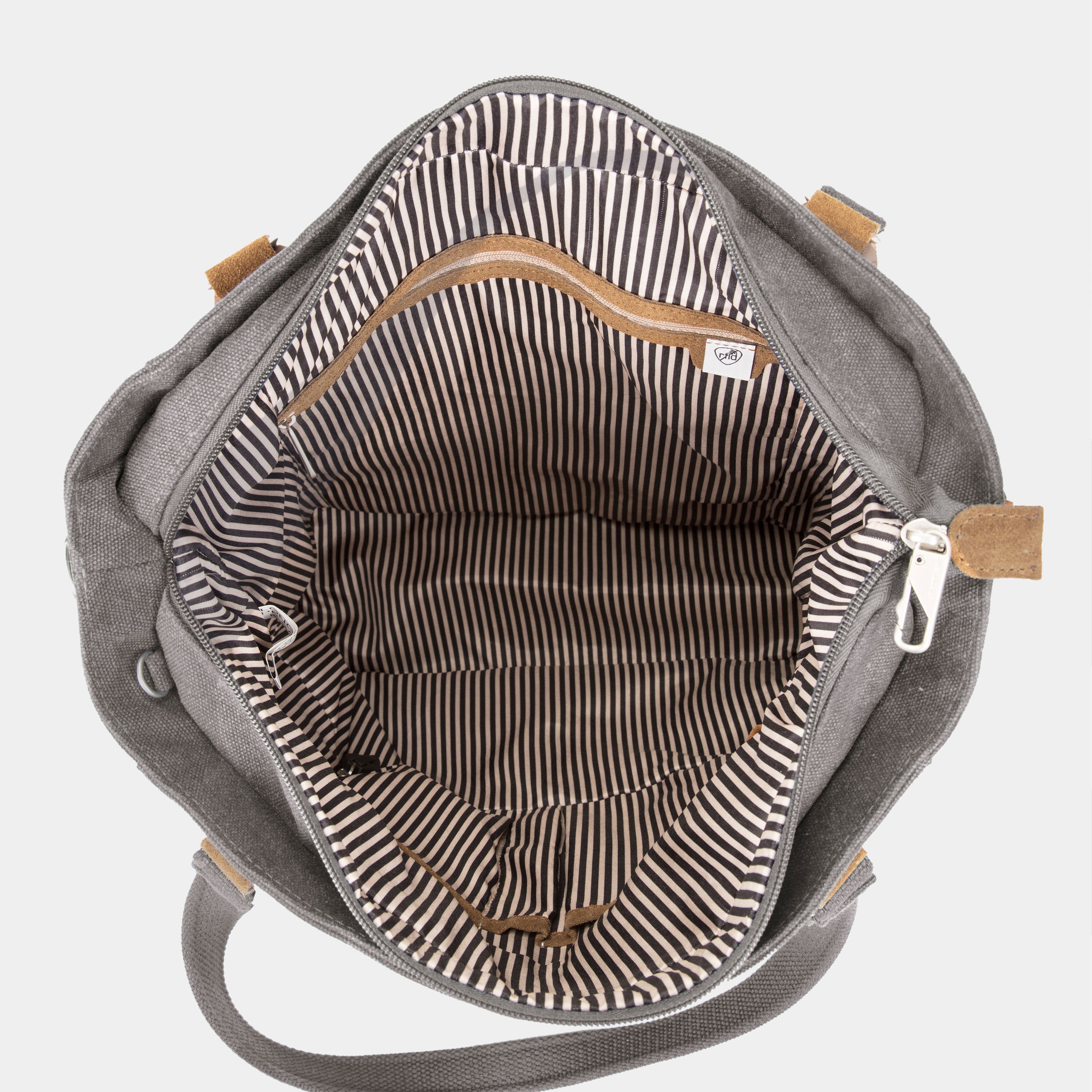 Anti-Theft Heritage Tote - Thumbnail 4