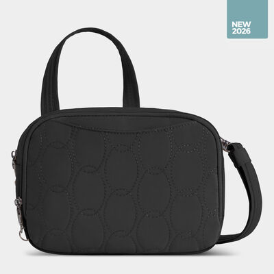 runways anti-theft double compartment crossbody