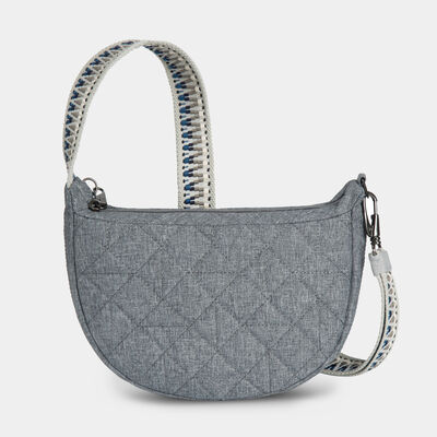 anti-theft boho crescent crossbody