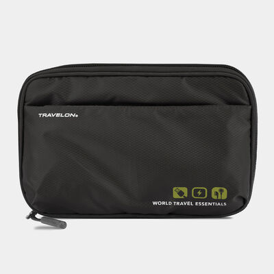world travel essentials tech organizer