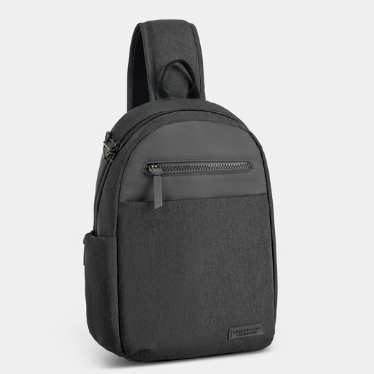 Travelon Anti-Theft Metro Sling with RFID Blocking Pouch Backpack Travelon Anti-Theft Metro Sling Backpack-Gray Heather : Target main image 4