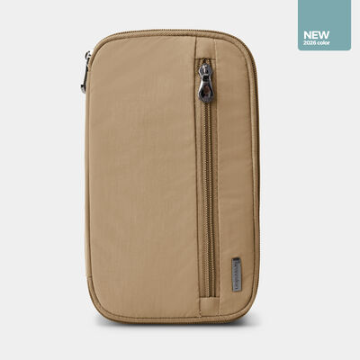 rfid blocking family passport wallet
