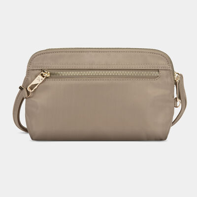 anti-theft tailored convertible crossbody clutch