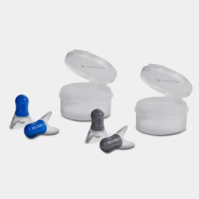 2 pairs of pressure reducing earplugs