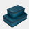 set of 2 packing cubes w/ compression