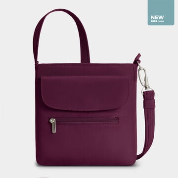 Anti-Theft Classic Mini Shoulder Bag Burgundy