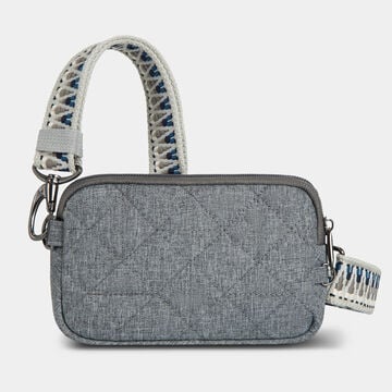 Boho Phone Sling Geo Gray Heather