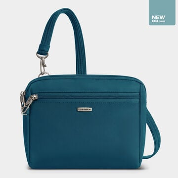 Anti-Theft Classic Convertible Crossbody and Waist Pack Teal