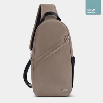 Anti-Theft Classic Sling Bag Hazelnut