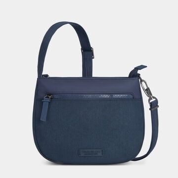 Metro Saddle Crossbody Navy Heather