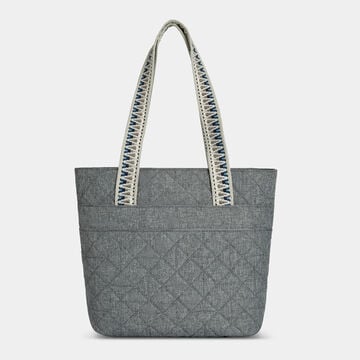 Boho Tote Gray Heather