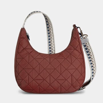 Boho Slouchy Crossbody Geo_paprika