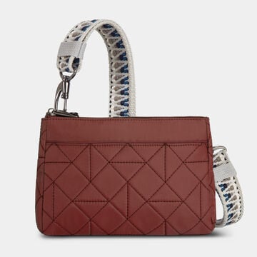 Boho Clutch Crossbody Geo Black