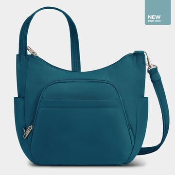 Anti-Theft Classic Crossbody Bucket Bag Teal