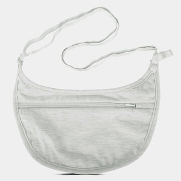 Ladies Undergarment Crossbody Pouch Gray