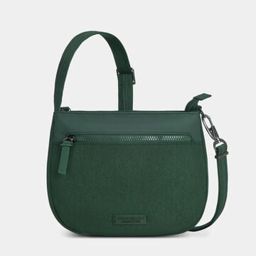 Metro Saddle Crossbody Forest Heather