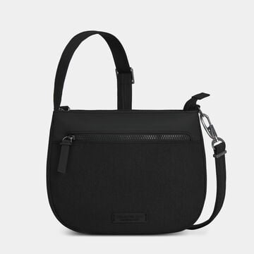 Metro Saddle Crossbody Black