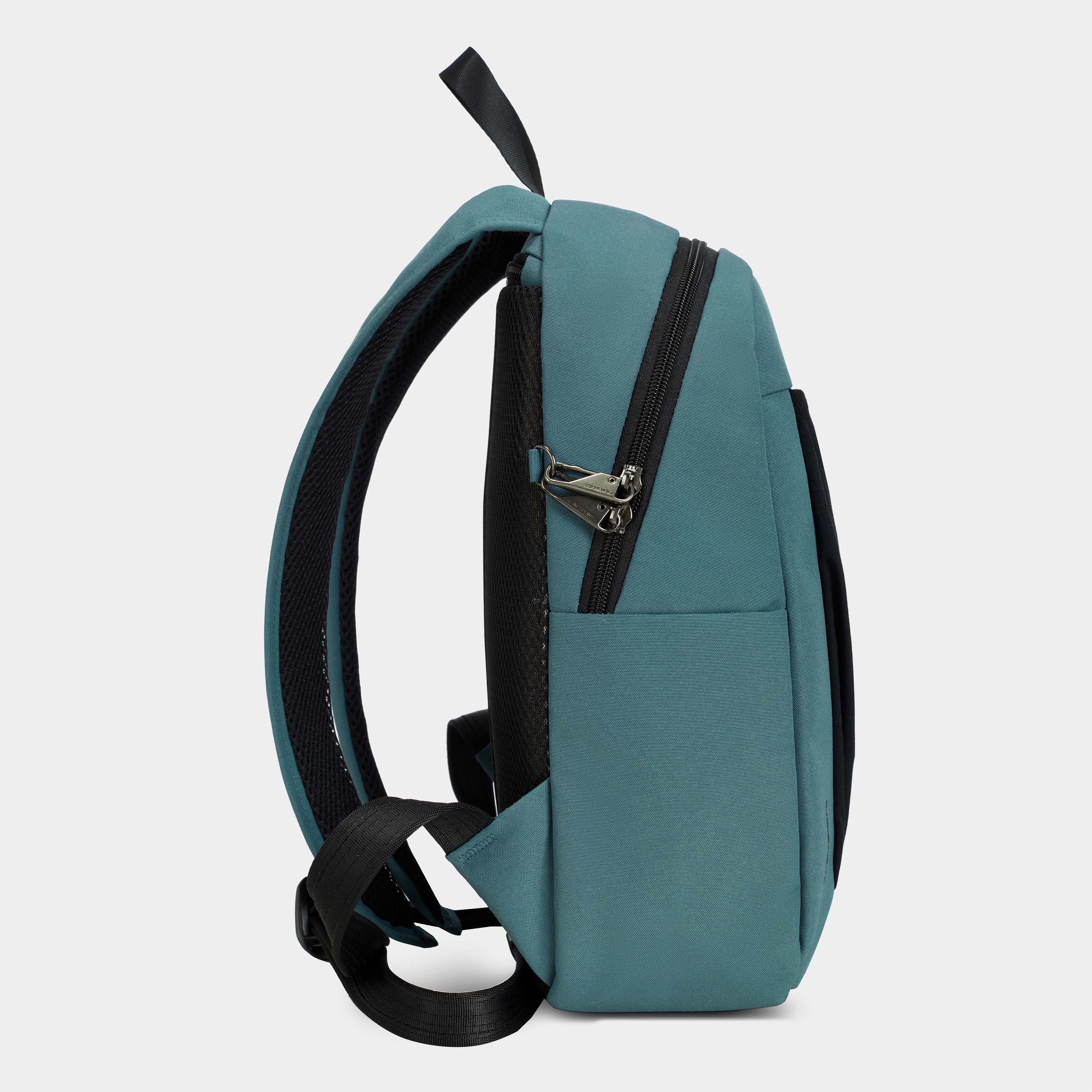 Travelon Small Teal Mini Backpack with Front Pocket Anti Theft Protection NWT Travelon Anti-Theft Backpack Navy Blue Nylon RFID Shielded  main image 3