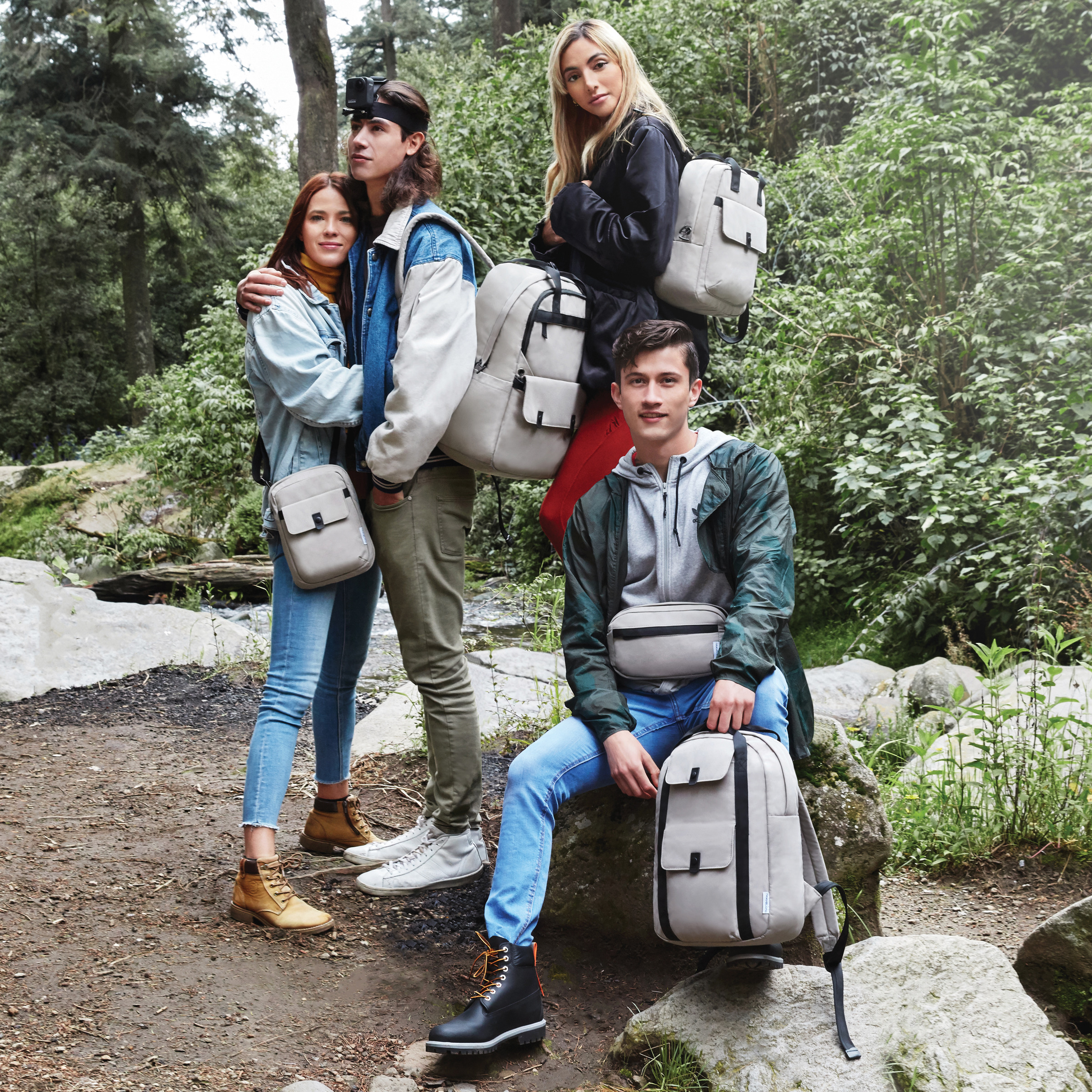 EUC Travelon Origin Sustainable Anti-Theft Small Backpack in Driftwood Buy Origin Sustainable Anti-Theft Large Backpack for USD  main image 2