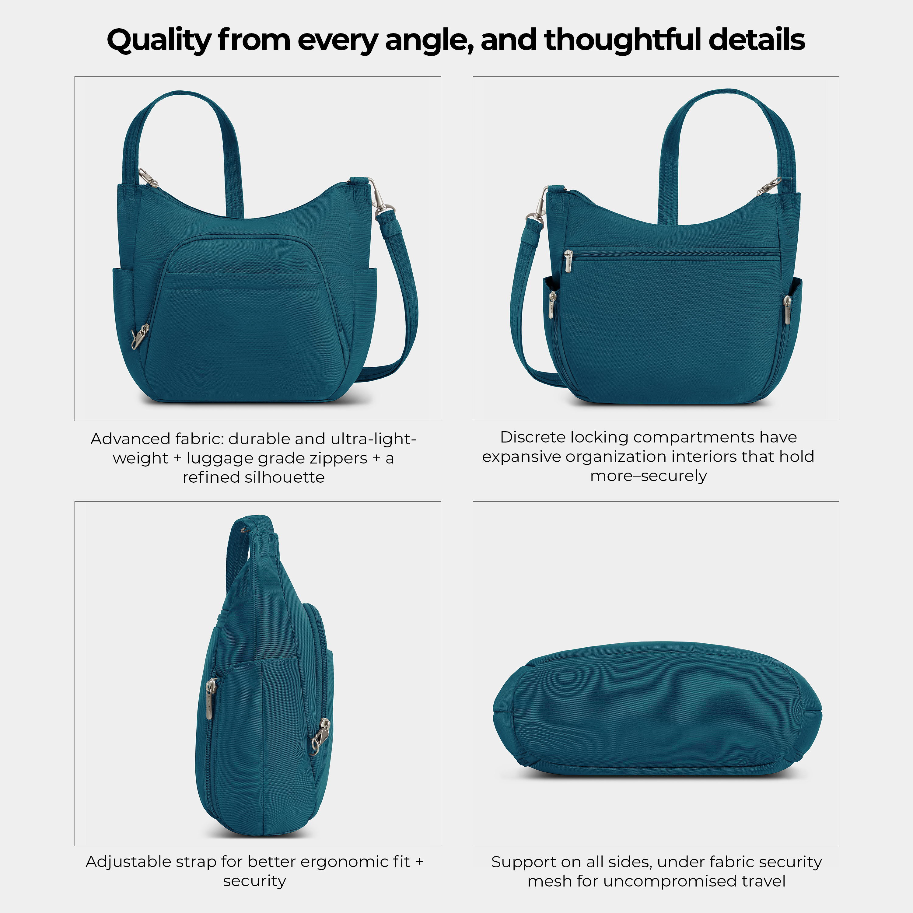 Buy Anti-Theft Classic Crossbody Bucket Bag for USD 88.00