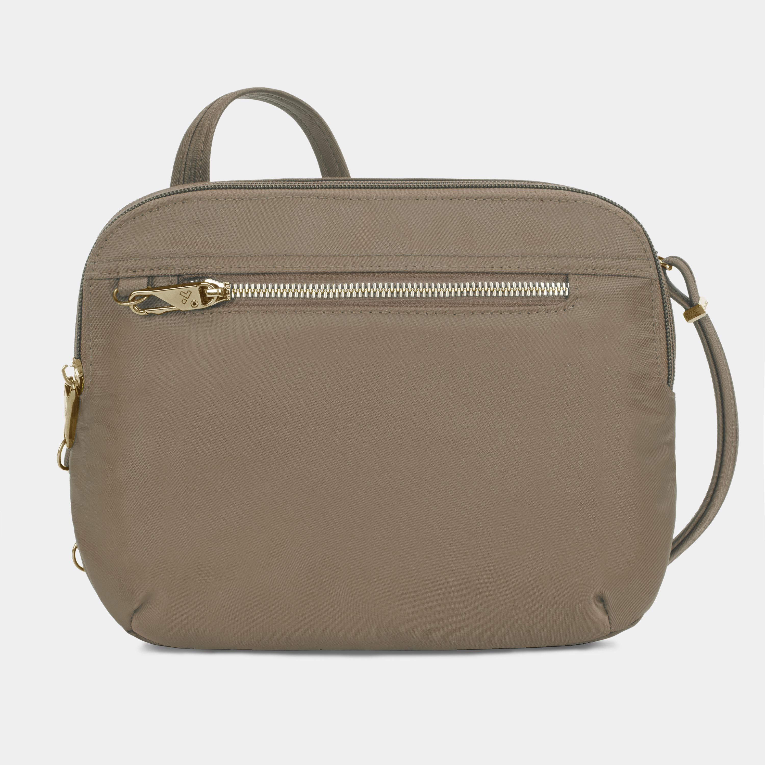 EUC Travelon Tailored Anti-Theft Backpack - Sable Gold (Read Details) Buy Anti-Theft Tailored E/W Organizer for USD 77.00  main image 3
