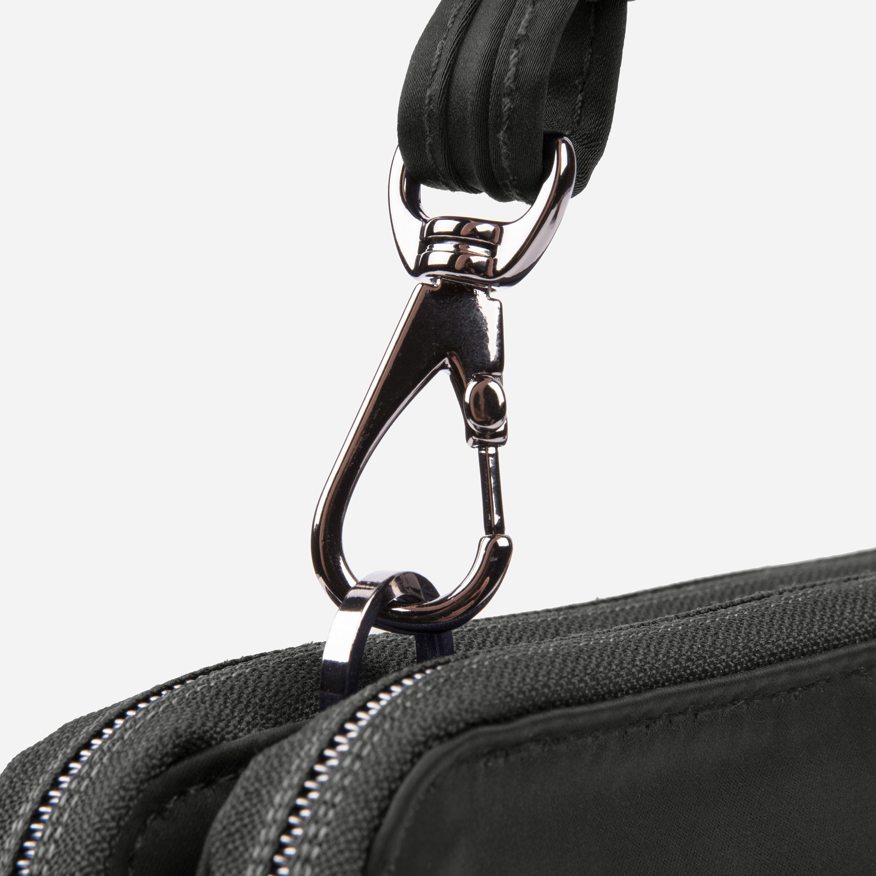 Buy Anti-Theft Parkview Double Zip Crossbody Clutch for USD 65.00