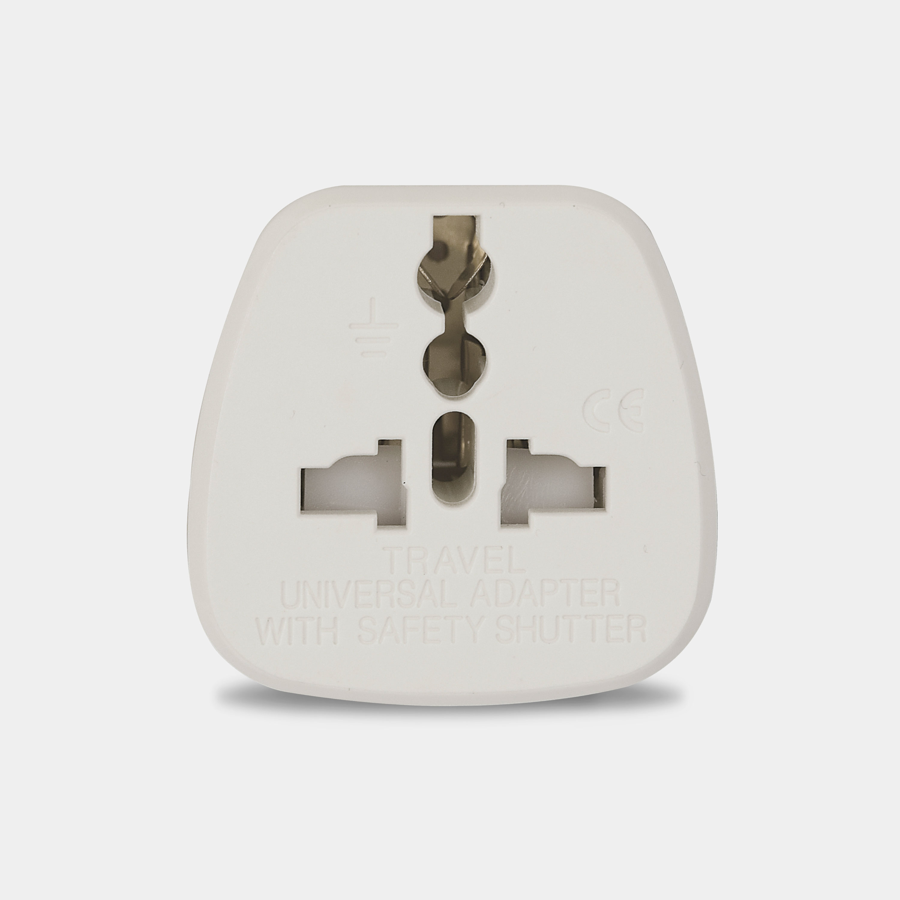 GOSONO 2-Pack US To EU Travel Plug Adapter - White, Converts USA Plugs To European Outlets - View #6