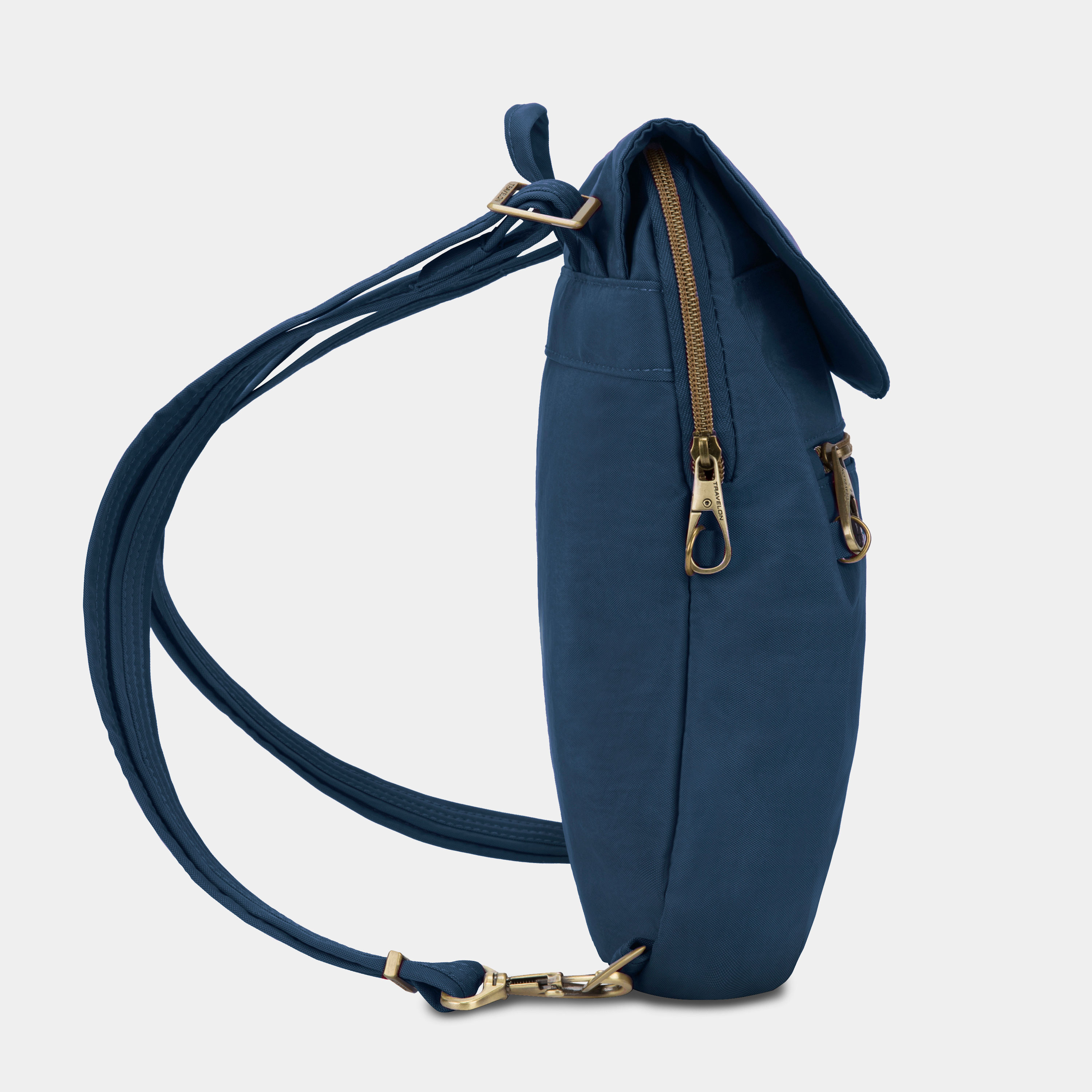 Backpack Purse Leather Anti-Theft Travel Fashion Shoulder Bag Blue V O_O ALTOSY Soft Leather Backpack Purse For Women Anti-theft  main image 3
